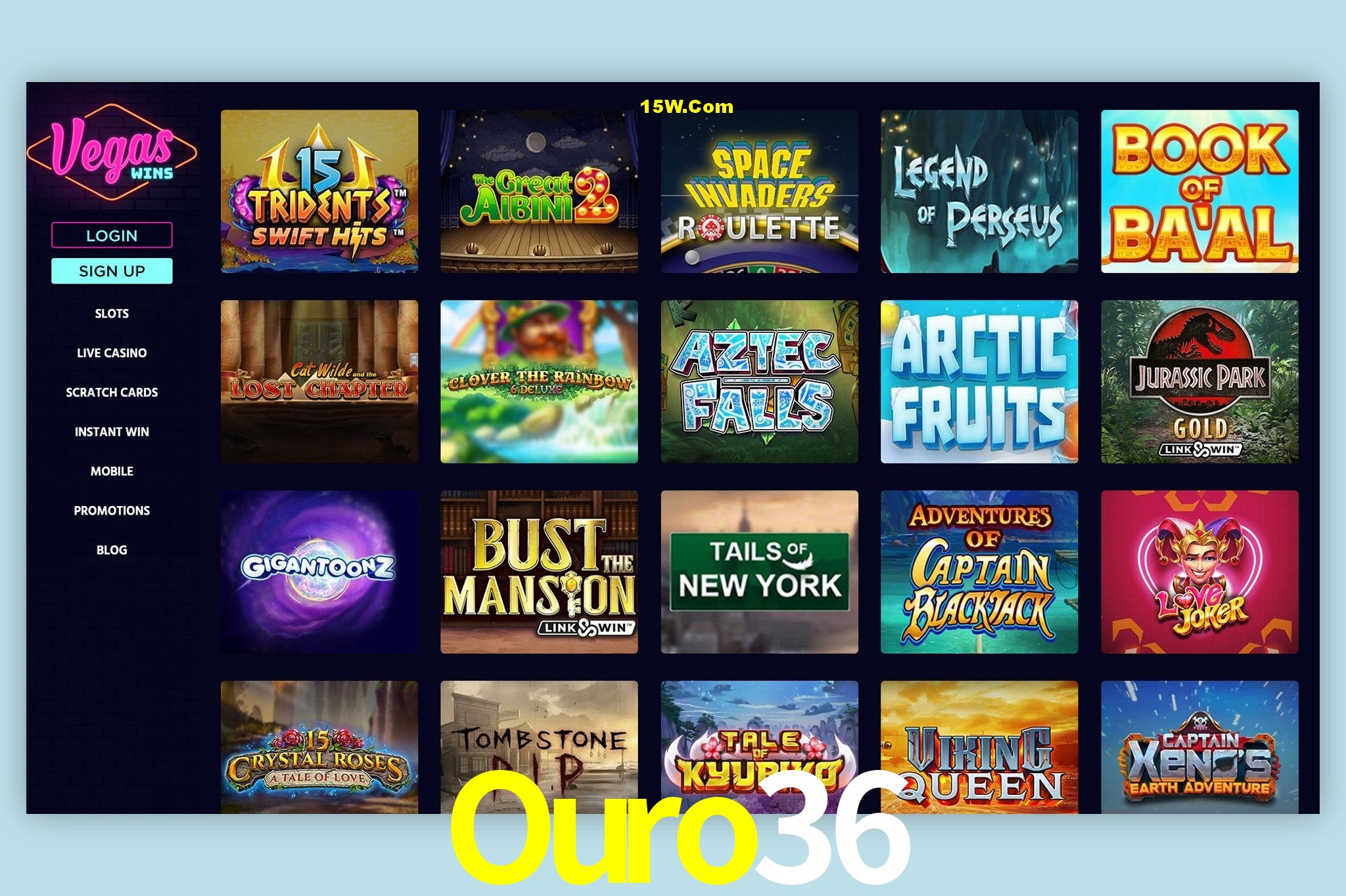 Flash Promotion Ouro36